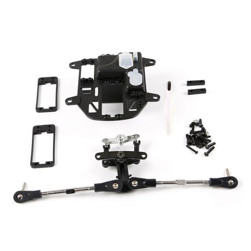 FLMLF Plastic Symmetric Turn Steering Radio Battery Box Kit for 15 HPI ROFUN BAHA KM ROVAN Baja 5B 5T 5SC Truck Rc Car Parts - Image 3