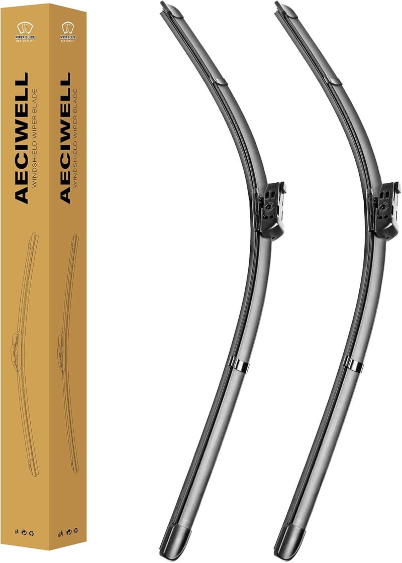 AECIWELL Windshield Wiper Blade Set 24"+20" - Image 1