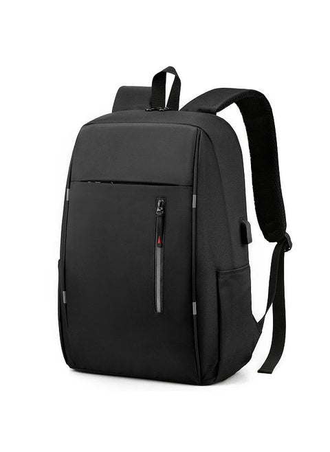 Laptop Backpack Women Men Shoulders Bag for College Travel Trip Business Fits Up to 15.6 inches Black
