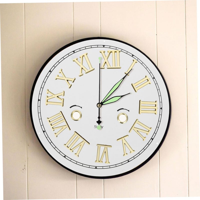 Electroplated Roman Numeral Clock Kit Timeless Design Easy Repair - Image 5