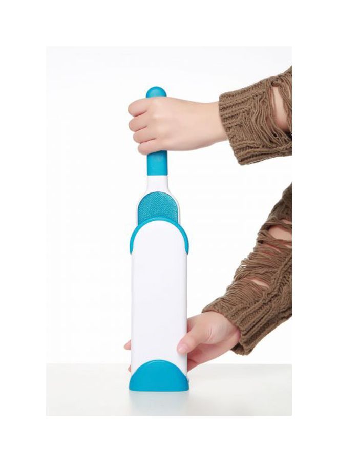 NIBEMINENT Multifunctional Pet Hair Cleaning Brush For Furniture White/Blue - Image 2