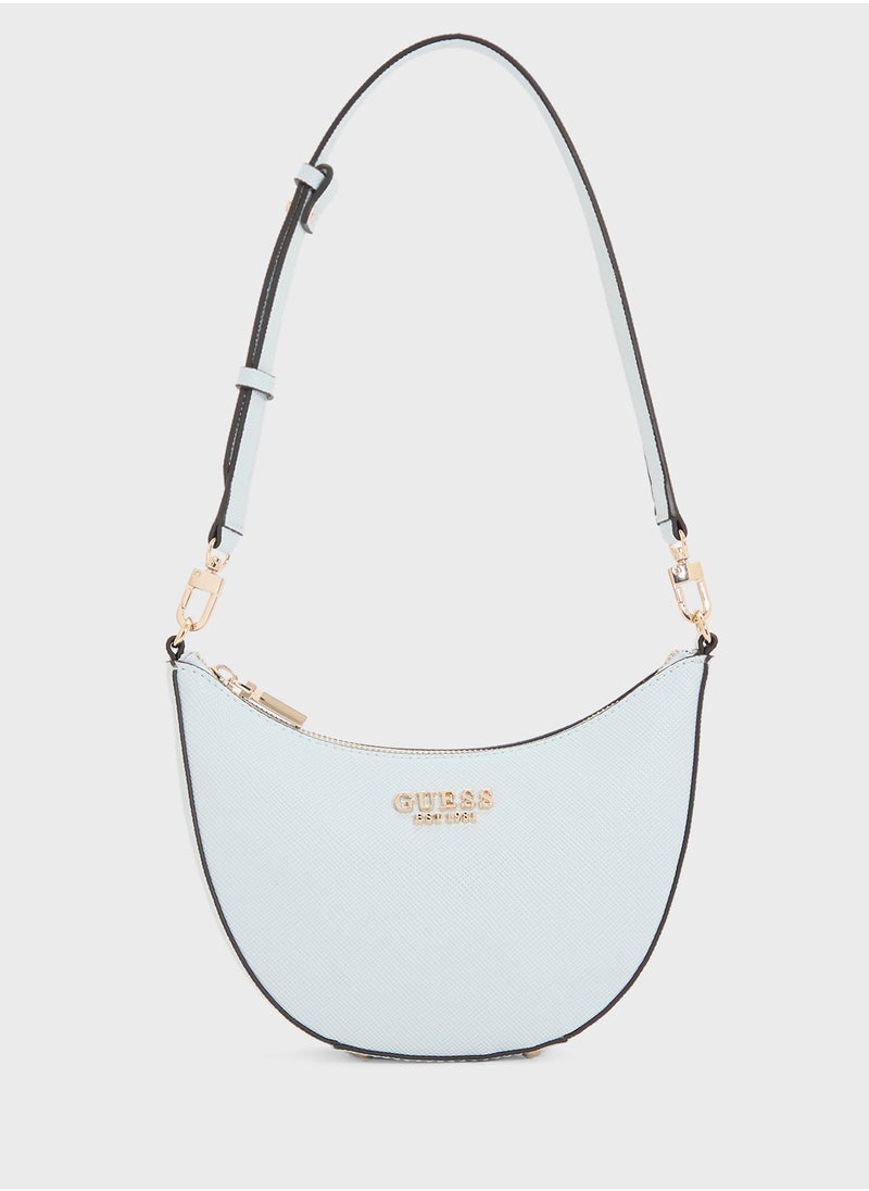 GUESS Fedana Mini Top Zip Shldr Bag  - Image 1