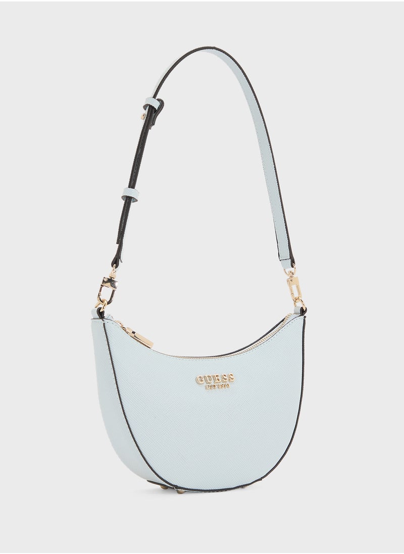 GUESS Fedana Mini Top Zip Shldr Bag  - Image 3