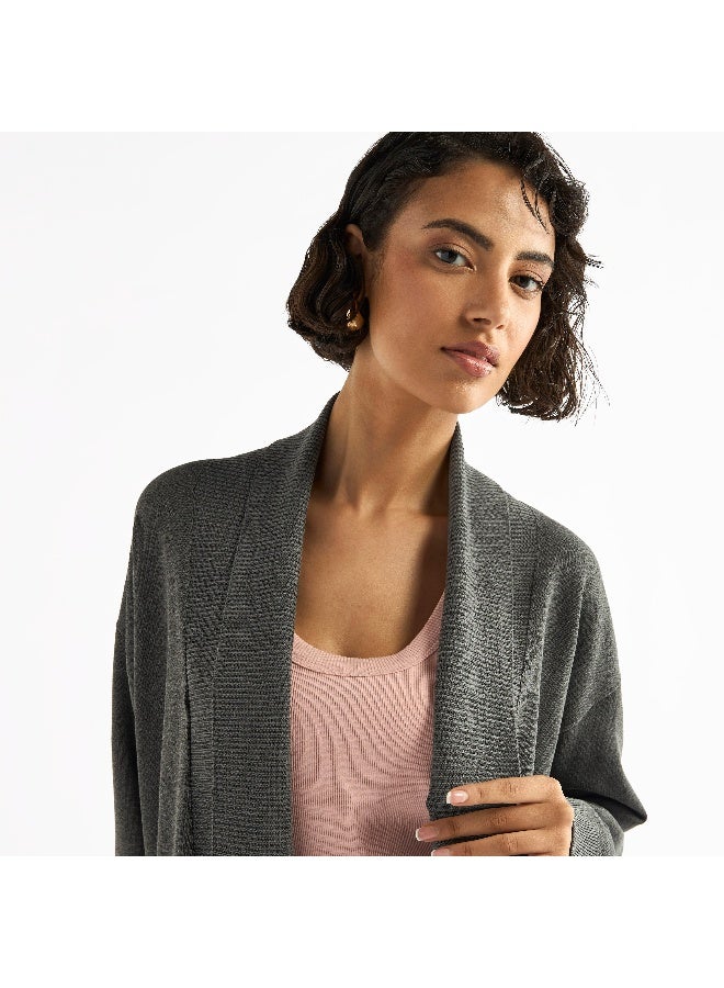 Splash FAV Open Front Longline Cardigan  - Image 1