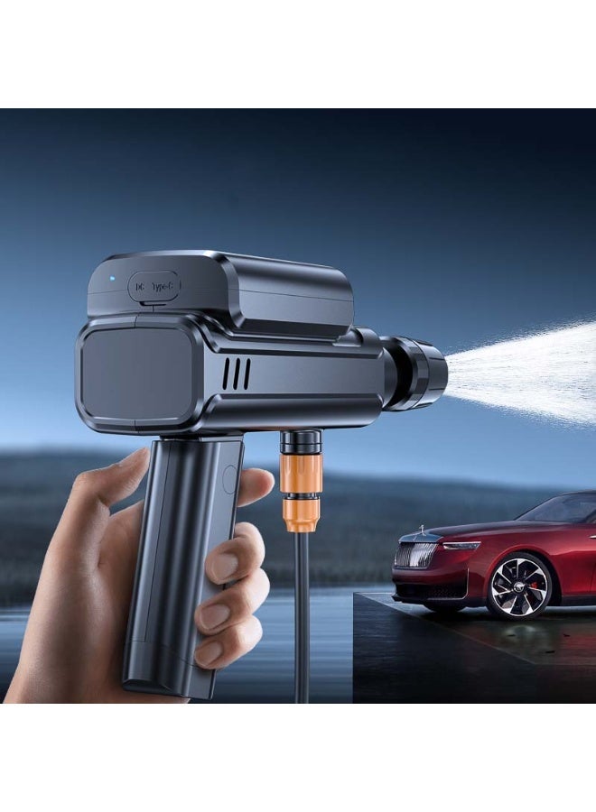 BlueFire X9 5-in-1 Cordless High Pressure Car Wash Gun – 10,000RPM Lithium Battery Portable Power Washer with Multi-Function Spray Nozzle, Type-C Fast Charging, Waterproof ABS+PC Design for Car, Bike, Patio & Home Cleaning - Image 5