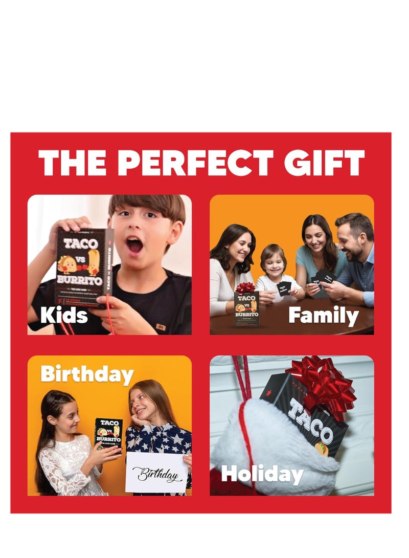 Y&D Taco vs Burrito - The Wildly Popular Surprisingly Strategic Card Game Created by a 7 Year Old - Image 2