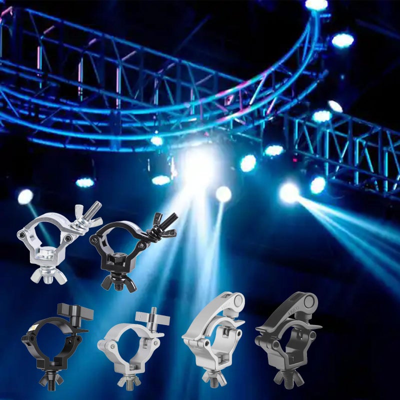 Quick Release Stage Light Clamp Compatible with 32mm 35mm Lighting Bar E Color - Image 5