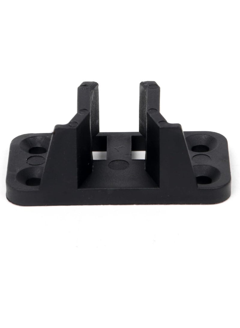 14x6cm Plastic Sectional Sofa Invisible Interlocking Sofa Connector Bracket with Hardware Rotate 360 Degree Pack of 6 - Image 3