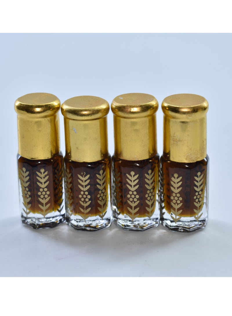 4 قطعة دهن عود كمبودي 3 مل