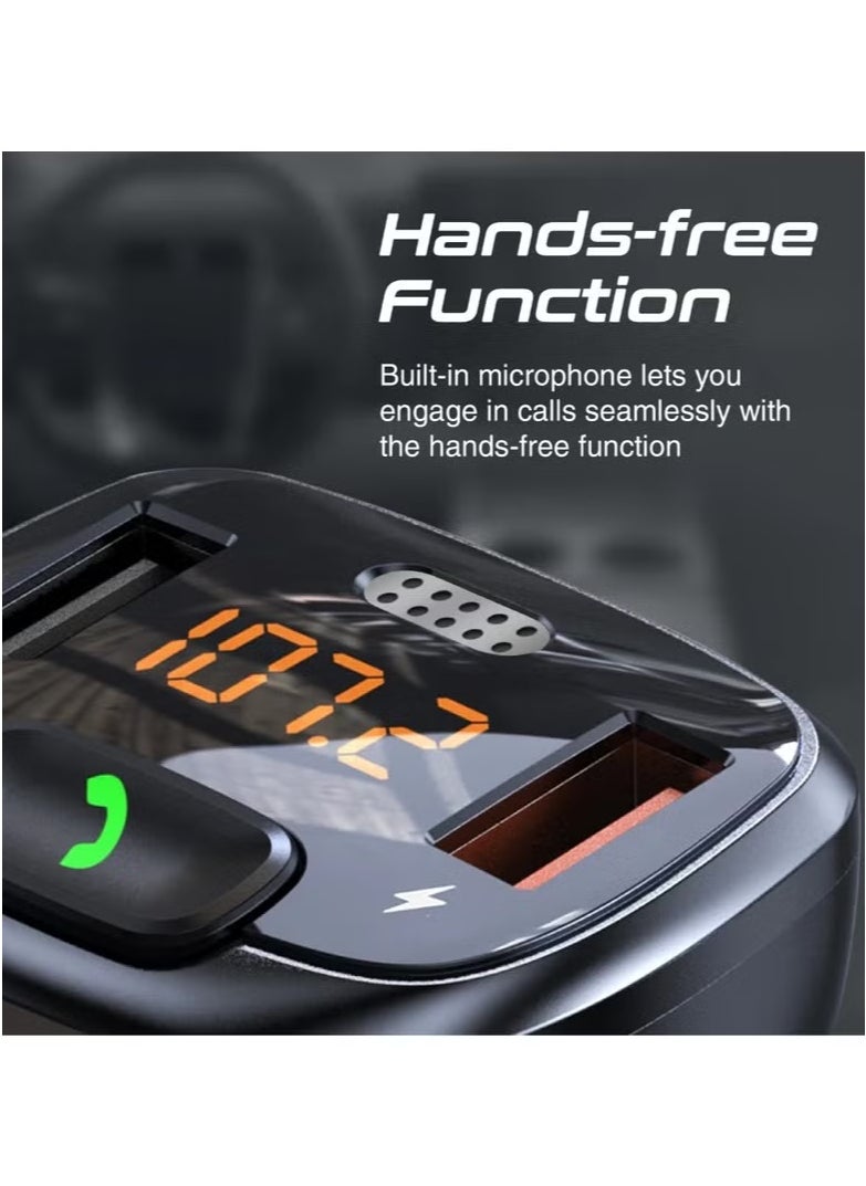 PROMATE FM Transmitter Kit with Handsfree & Quick Charge 3.0  - Image 2