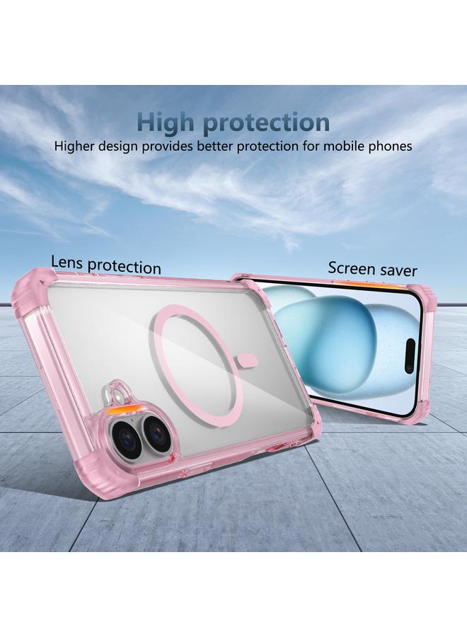 اس-توب جراب هاتف مغناطيسي شفاف من ماج سيف لهاتف آيفون 16 بلس - Image 5