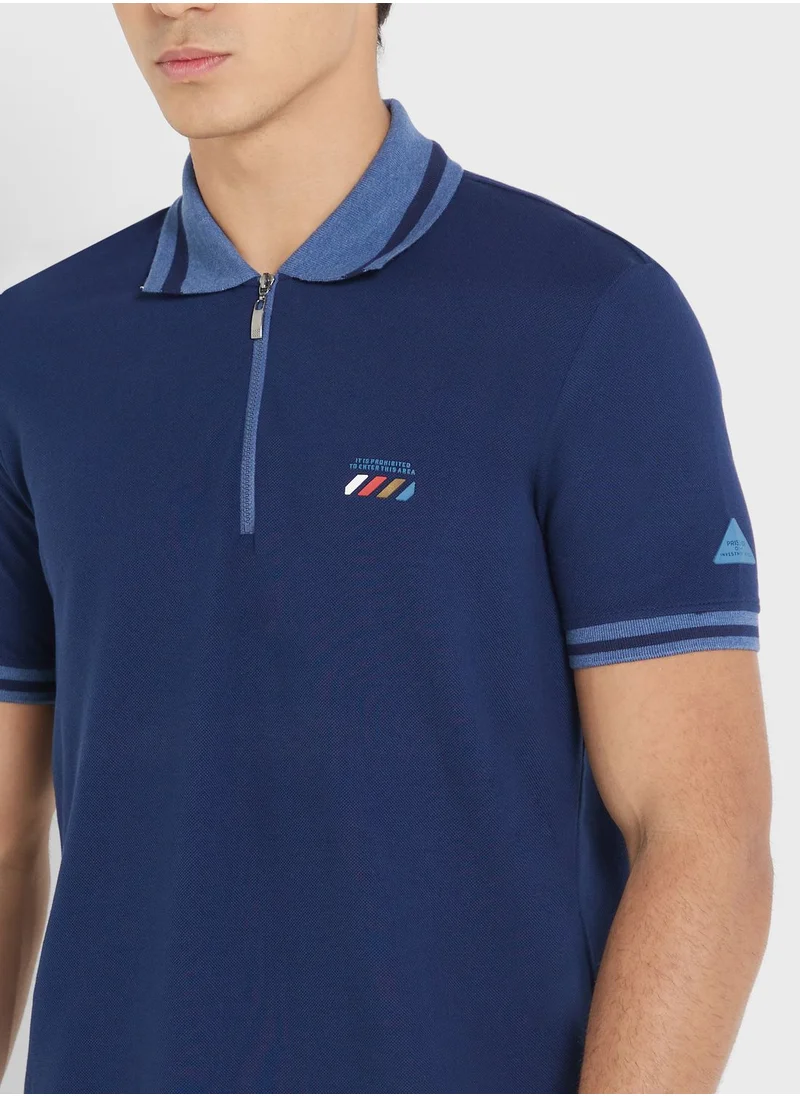 Robert Wood Short Sleeve Polo Shirt