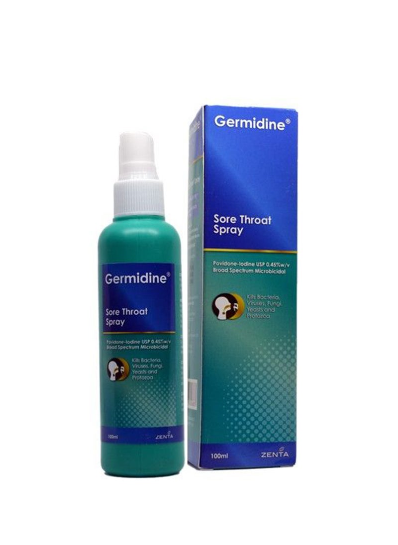 Germidine Sore Throat Spray 100 ml  - Image 5