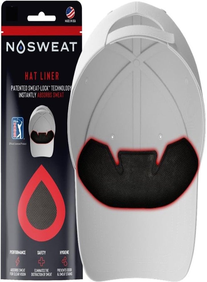 No Sweat Golf Hat Sweat Liner - Prevents Stains & Odor by NoSweat- Patented Technology Made in The USA (6) - Image 2