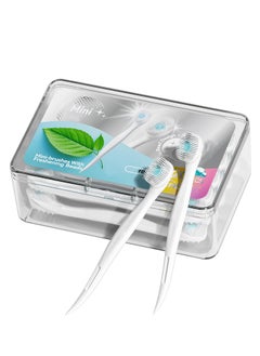 Generic 20 Pcs Mint Disposable Toothbrushes with Toothpaste and Pick for Work or Travel, Mini Travel Toothbrushes  - Image 1