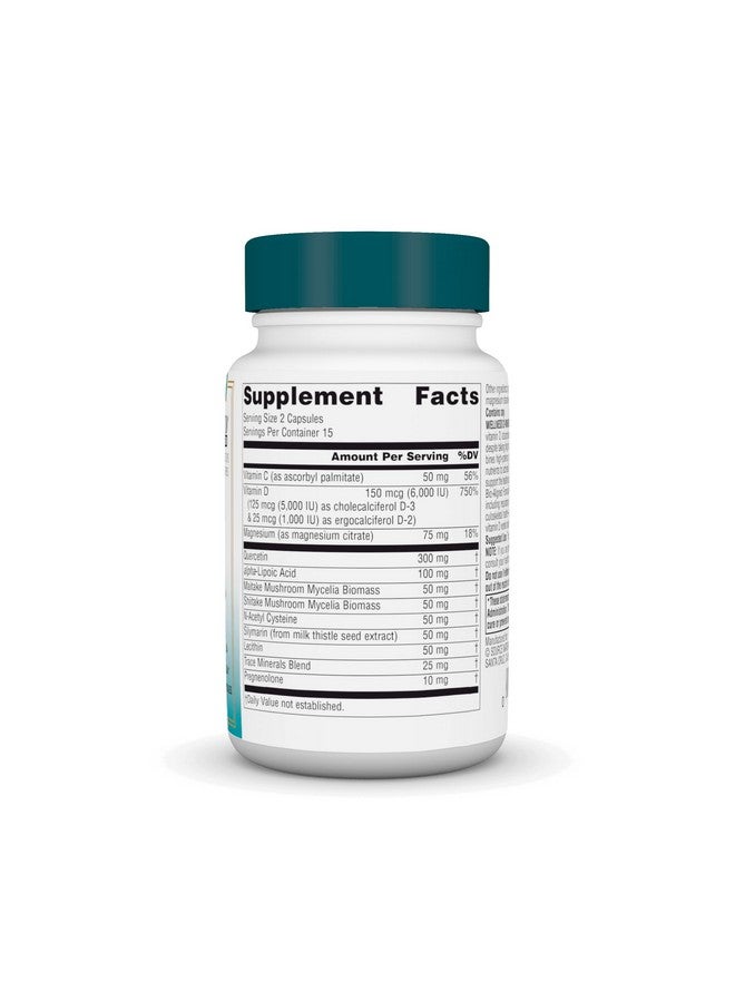 Source Naturals Source Naturals Wellness D-mmunity, Bio-Aligned Vitamin D Immune Formula, Supports Optimal Absorbtion and Utilization*, 125 mcg (5,000 IU) D-3-30 Vegetarian Capsules  - Image 2