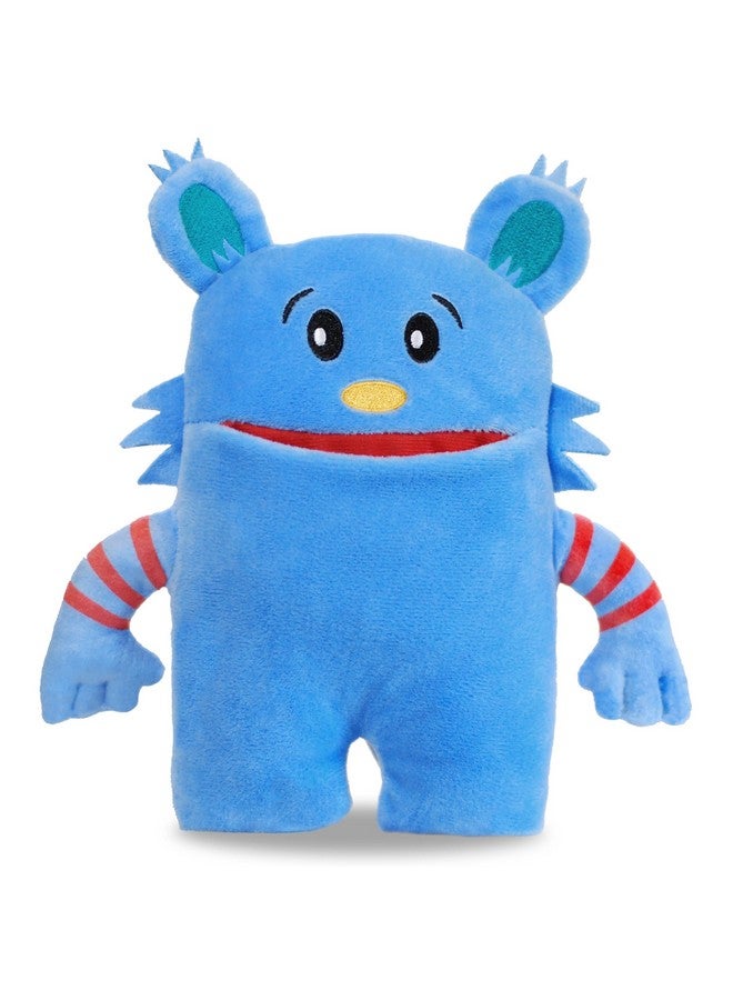 Blue Monster, 8 Tooth Fairy Pillow, Fun And Interactive Plush Toy With Pocket For Lost Teeth - Image 2