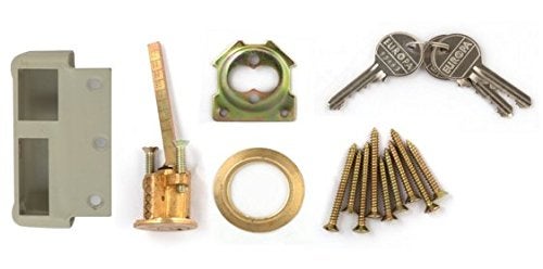 Europa 8010IV Brass with Nickel Plating Main Door Lock 25 x 32 X 105 mm - Image 2