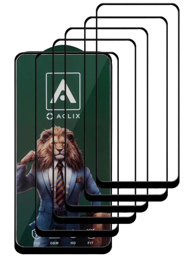 أكاليكس 5 قطع، حماية شاشة،  لهاتف اوبو  A94 5G، جودة ممتازة. - Image 1