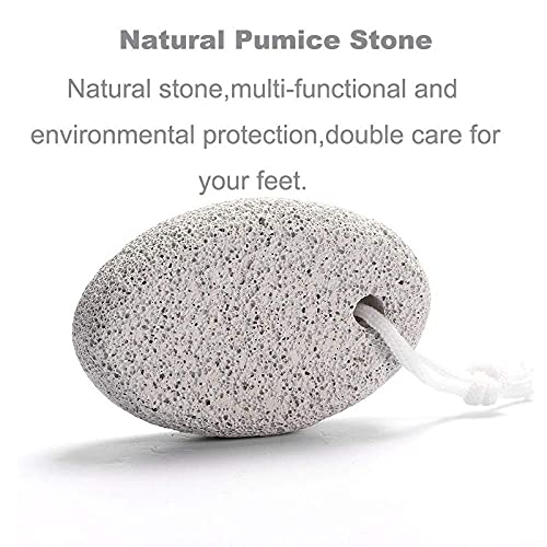 FAMEZA Natural Pumice Stone for Feet, 5-Pack Lava Pedicure Tools Hard Skin Callus Remover for Feet and Hands - Natural Foot File Exfoliation to Remove Dead Skin, Heels, Elbows, Hands - Image 5