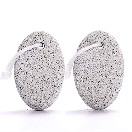 FAMEZA Natural Pumice Stone for Feet, 5-Pack Lava Pedicure Tools Hard Skin Callus Remover for Feet and Hands - Natural Foot File Exfoliation to Remove Dead Skin, Heels, Elbows, Hands - Image 2