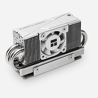 Thermalright HR10 2280 PRO SSD Cooler, Double Sided Heatsink, Carries 14.8W/m.k Silicone Pad, Includes 4 heatpipes, - Image 1