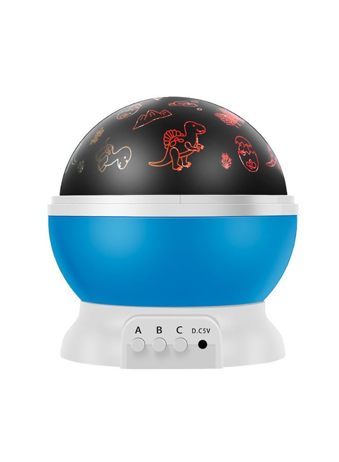 Night Light for Kids, Dinosaur Projector - 360 Degree Rotation, Night Lighting for Baby Kids Women, Party Bedroom Decoration, Blue  - Image 1