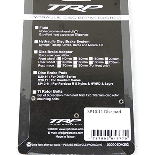 TRP HY/RD/Spyre/Parabox R Replacement Disc Brake Pads - Image 4