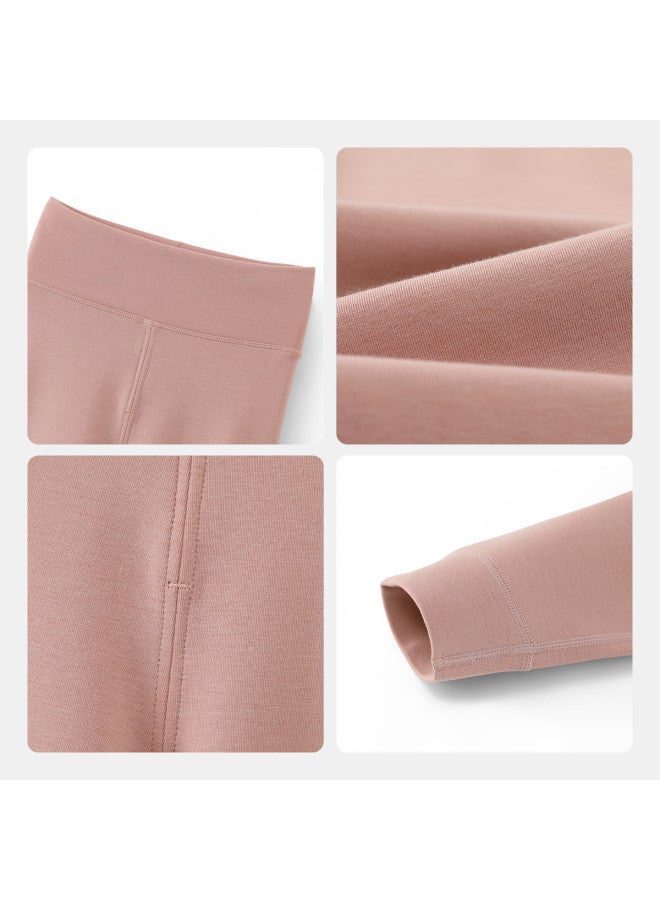 A Antibacterial] Baby High-waist Belly Protection Pants Boys Autumn Winter Pants Girls Warm Pants Children's Pants Girls - Image 4