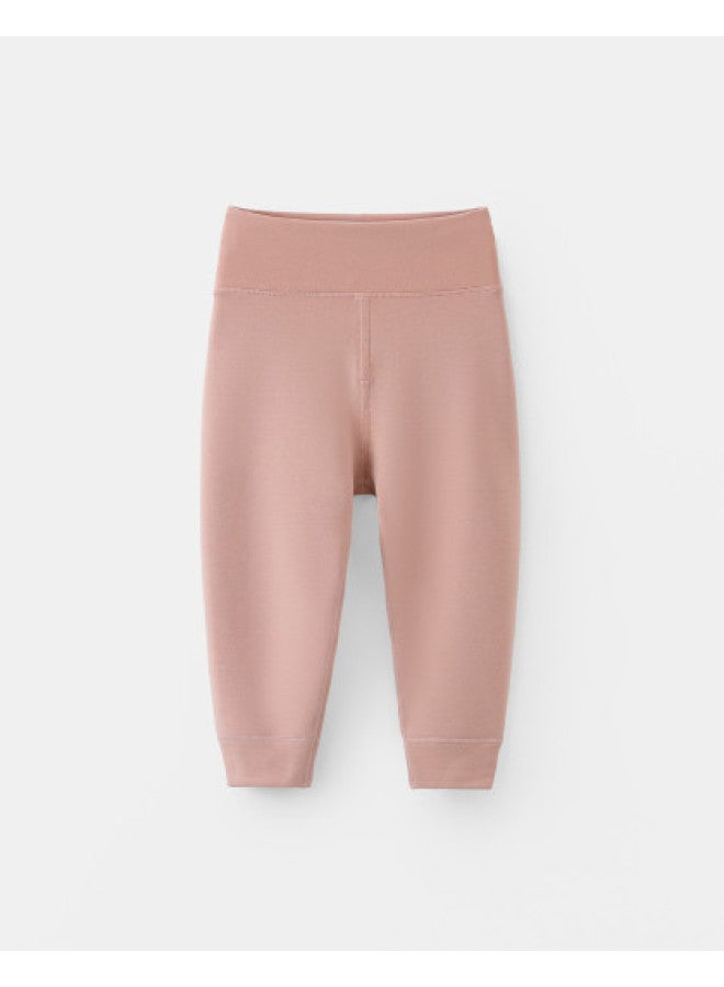 A Antibacterial] Baby High-waist Belly Protection Pants Boys Autumn Winter Pants Girls Warm Pants Children's Pants Girls - Image 1