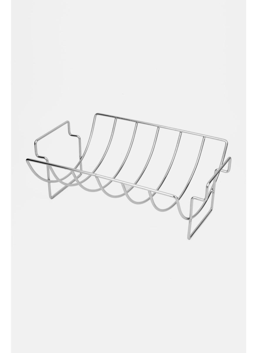 KUCHENPROFI Spare Rib And Roast Rack, Silver  - Image 3