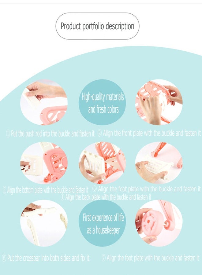 Shopping Cart Toys, Baby Stroller Toys, Kids Shopping Cart Trolley Toys, Supermarket Store Grocery Store Role Play Toys, Kids Playhouse Simulation Set, Suitable For Boys Girls Role Play Games Over 3 - Image 4