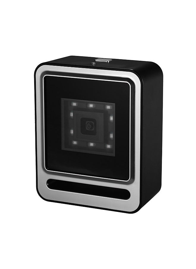 Hands-free USB Wired 1D 2D QR Barcoder Scanner Desktop Omnidirectional Bar Code Reader Platform with Top Trigger Button Support Continue Scan/Auto Sense Mode for Supermarket Retail Store Mobile Payment Computer Screen  - Image 5
