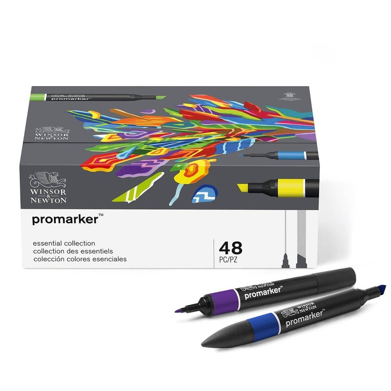 Winsor Newton Winsor & Newton Promarker, Set of 48, Essential Collection - Image 5