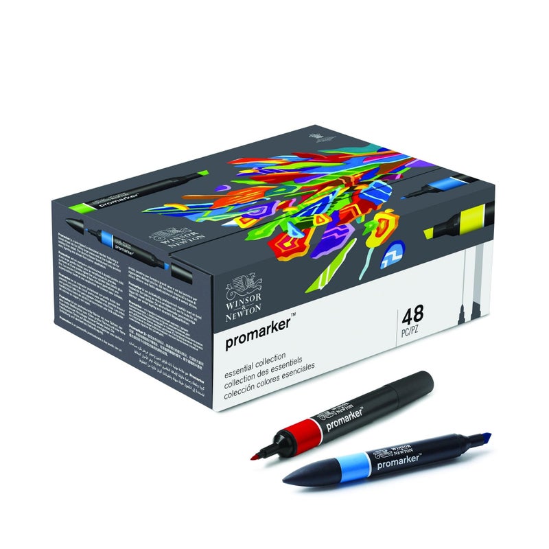 Winsor Newton Winsor & Newton Promarker, Set of 48, Essential Collection - Image 3