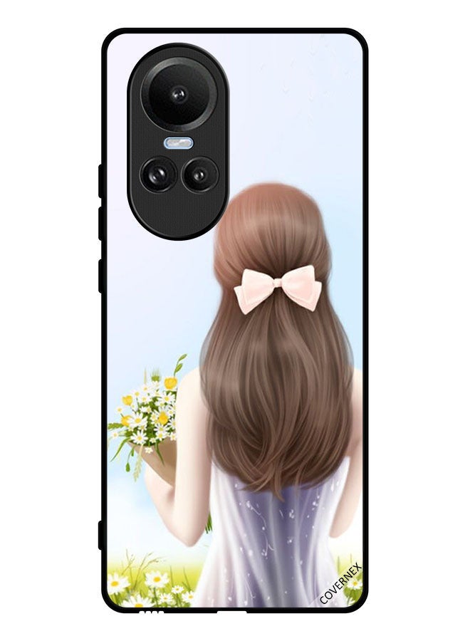 Covernex Protective Case Cover For Oppo Reno10 Lovely Girl - Image 1