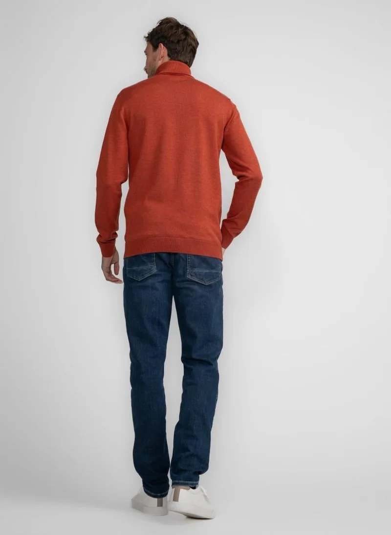 Petrol Industries Men Knitwear Collar Basic