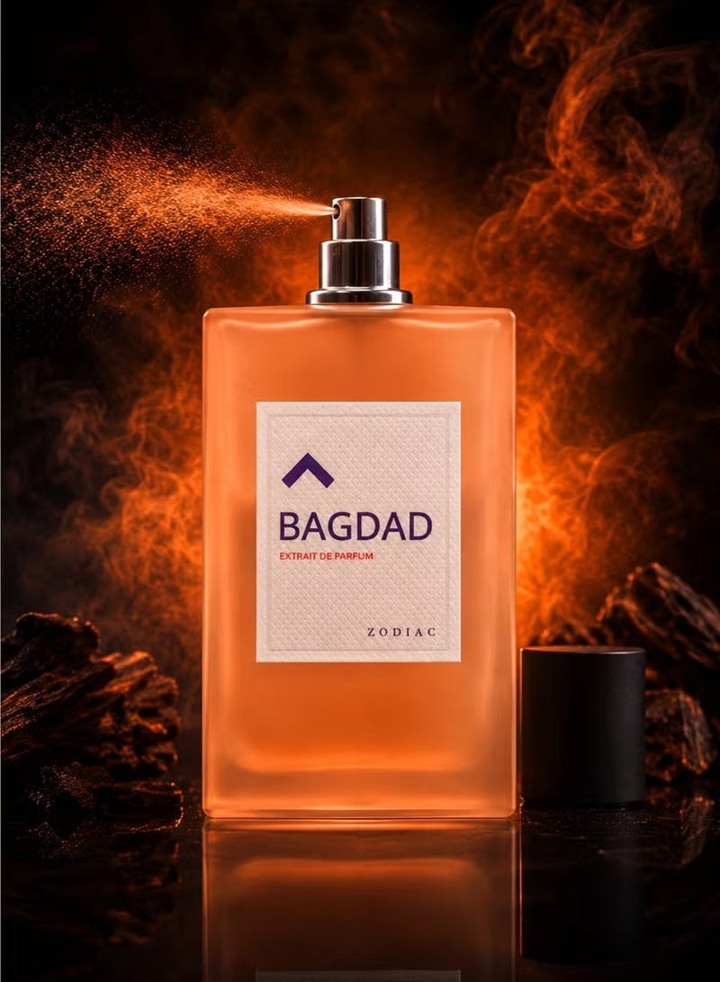 Zodiac Bagdad Extrait De Perfume 60ml | Long Lasting Unisex Perfume with Vanilla, Black Tea & Patchouli Notes | Best Perfume for Gift - Image 2