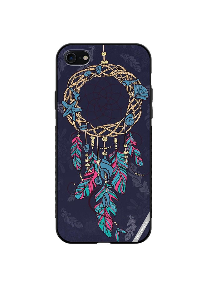 VR CREATIVE Protective Case Cover For Apple iPhone 7/8/SE 2020 Dream Catcher Design Multicolour - Image 1