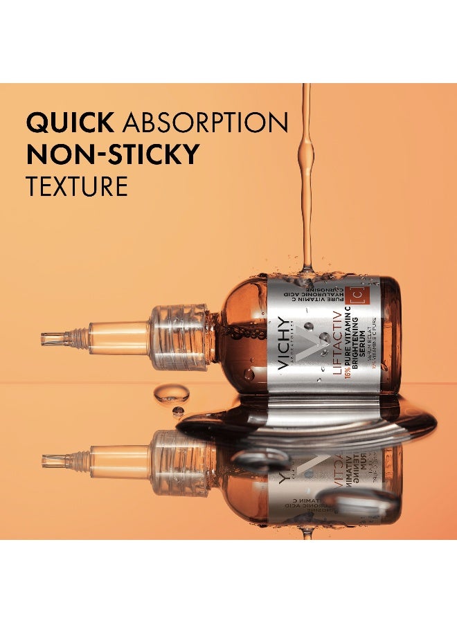 VICHY Liftactiv Vitamin C 16% Serum for Anti Aging And Brightening 20ml - Image 5