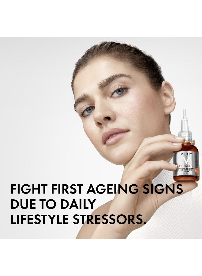 VICHY Liftactiv Vitamin C 16% Serum for Anti Aging And Brightening 20ml - Image 2