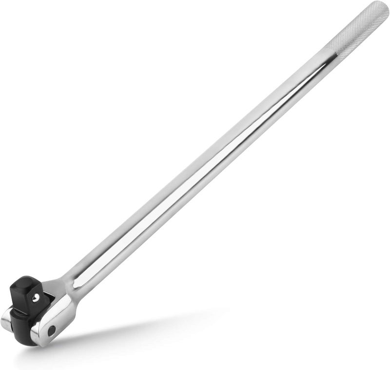 MAXPOWER Heavy Duty 3/4 Drive Breaker Bar 24-inch with Flex Handle - Image 1