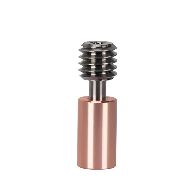 Copper Plated Titanium Alloy Bimetal Heatbreak Throat Pro 3D Printer 5 PCS - Image 1