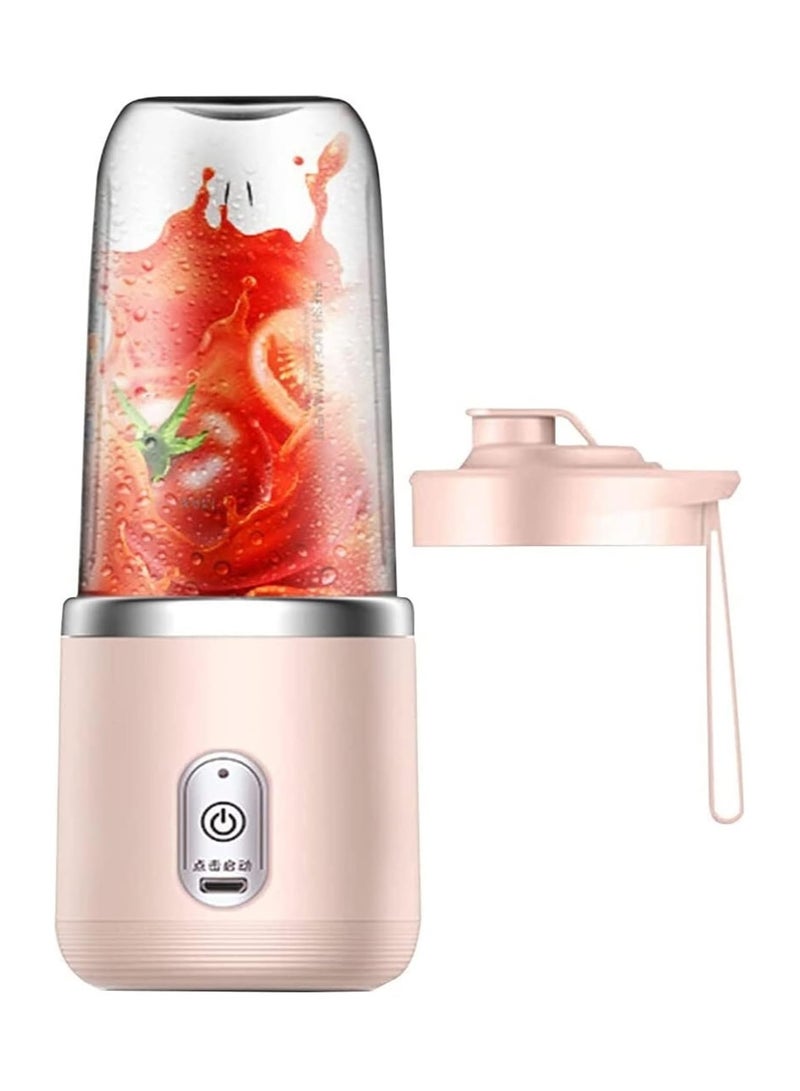 عام خلاط محمول، خلاط كهربائي قابل لإعادة الشحن عبر USB، خلاط شخصي بست شفرات وبطارية قابلة لإعادة الشحن عبر USB - Image 1