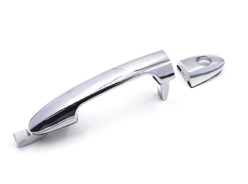 Exterior Front Left Chrome Door Handle 826502F011 826702F011 Compatible with Kia Spectra 2004 2005 2006 2007 2008 2009