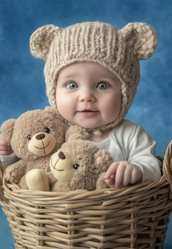 Kate 10x10ft Abstract Photography Backdrop Blue Portrait Background Studio Blue Backdrops - Image 2