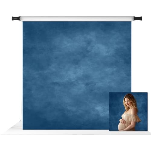 Kate 10x10ft Abstract Photography Backdrop Blue Portrait Background Studio Blue Backdrops - Image 1