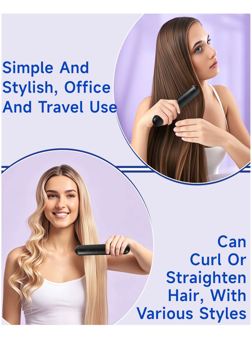 BOMIDI Cordless Hair Straightener Comb Detachable for Easy Clean, 400M Ions, 6 Speed Smart Temp, Dual Charging, Ideal for On - the - Go Styling - Black, HB3-BLACK  - Image 4