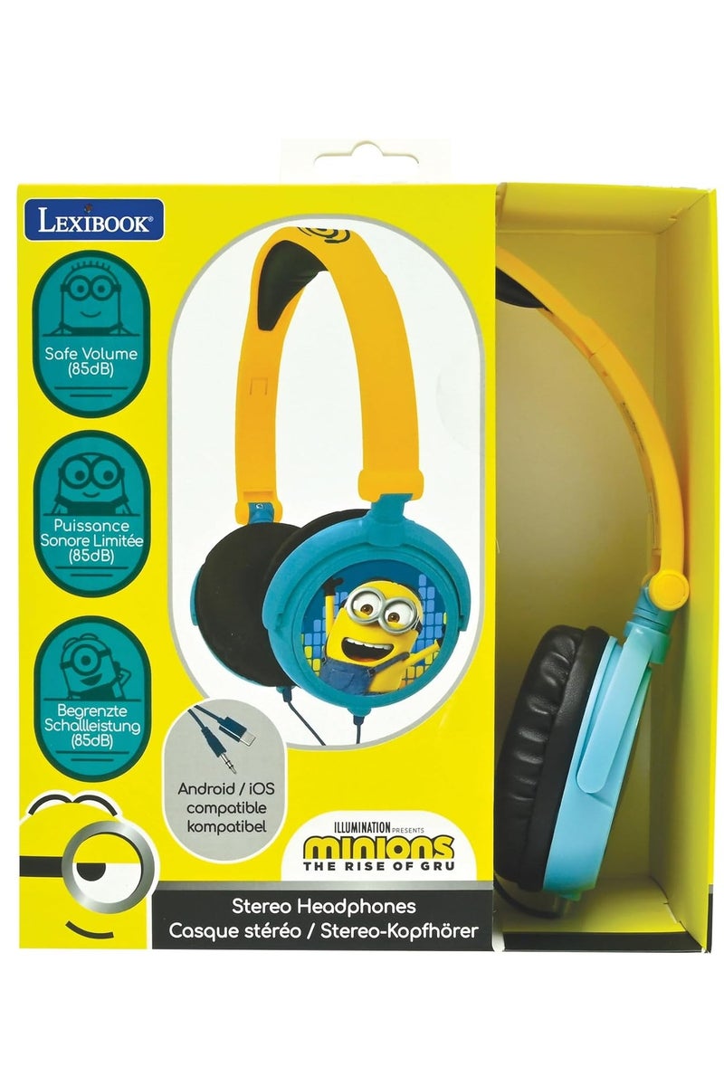 ليكسيبوك سماعات رأس ستيريو سلكية قابلة للطي من Lexibook Minions - Image 3