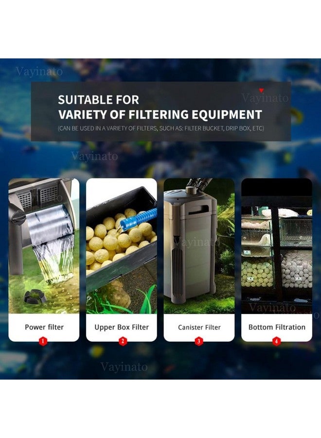 VAYINATO 500G High Density Yellow Bio Ceramic Ball For Freshwater Aquarium And Marine Fish Tank Sump Canister Filter Koi Pond Bottom Filteration By Petzlifeworld - Image 5